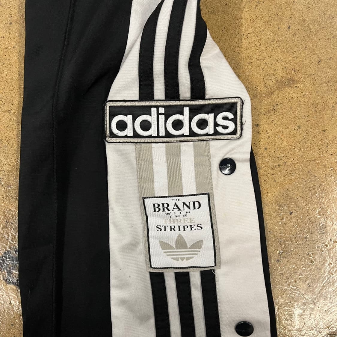 [정품/M] 아디다스 블랙 삼선 트레이닝 바지 b19 상품이미지6