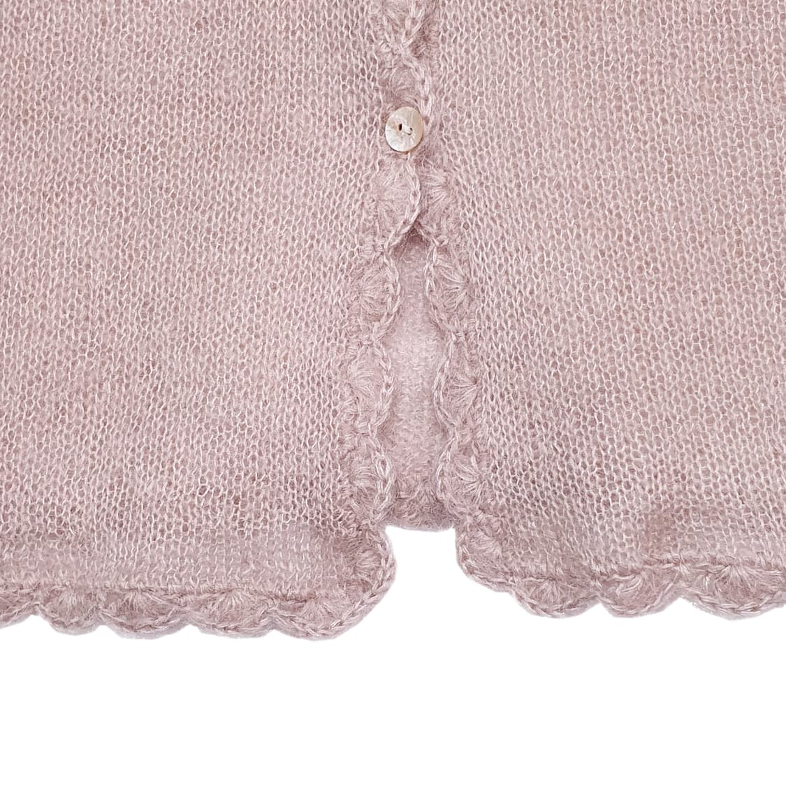 모헤어 자개 단추 가디건 인디핑크 상품이미지6
