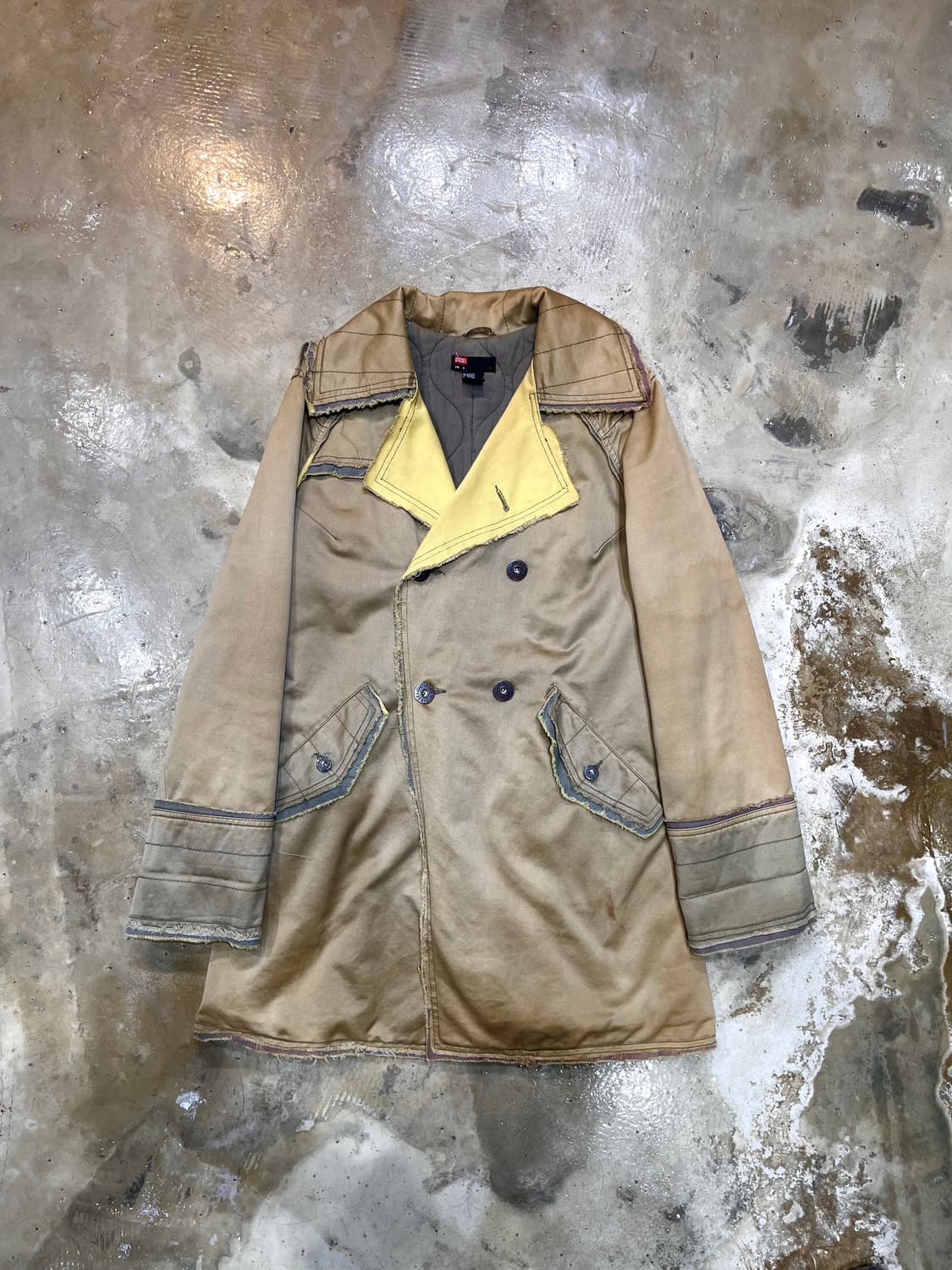 Diesel Grunge Double Coat 상품이미지1