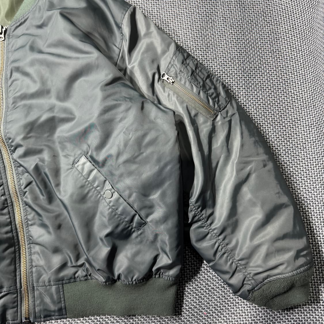 프릭스 스토어 MA-1 자켓 차콜 ( L/OLD-8140 ) 상품이미지4