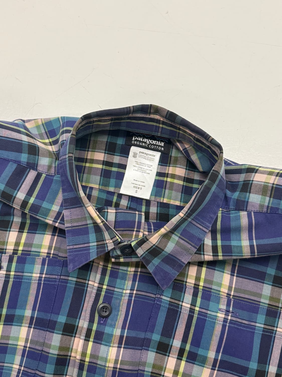 Patagonia 파타고니아 체크 셔츠 S 상품이미지4