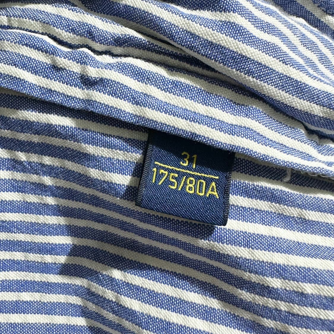 폴로 랄프로렌 플래그 엠브로이디드 스트라이프 하프팬츠 반바지 상품이미지6