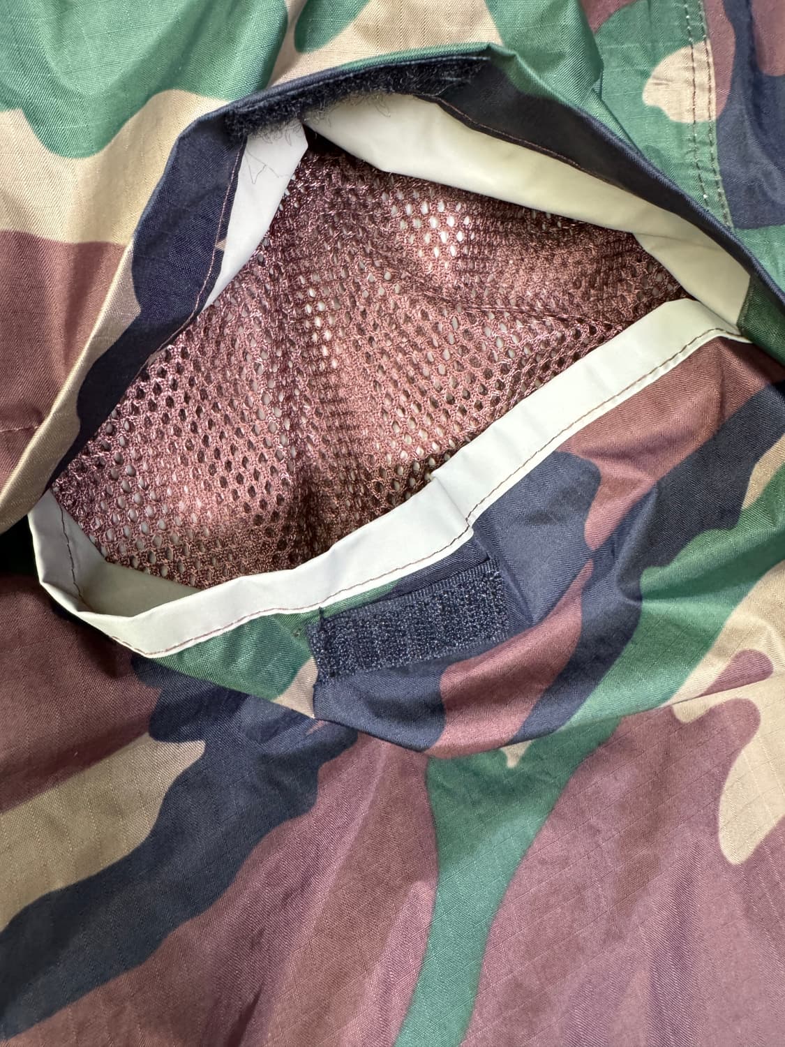 이븐리버 EVEN RIVER 밀리터리 립스탑 카모 자켓 XL 상품이미지3