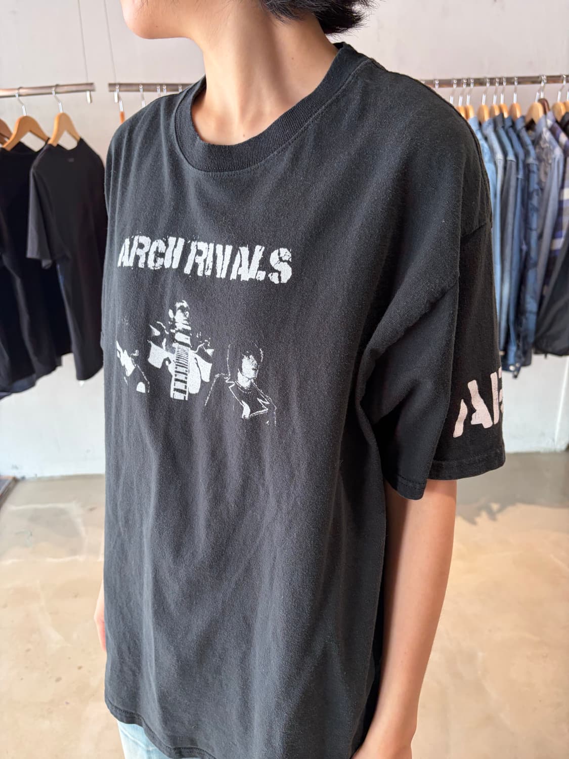 Hanes ARCH RIVALS 반팔 티셔츠 L 상품이미지3