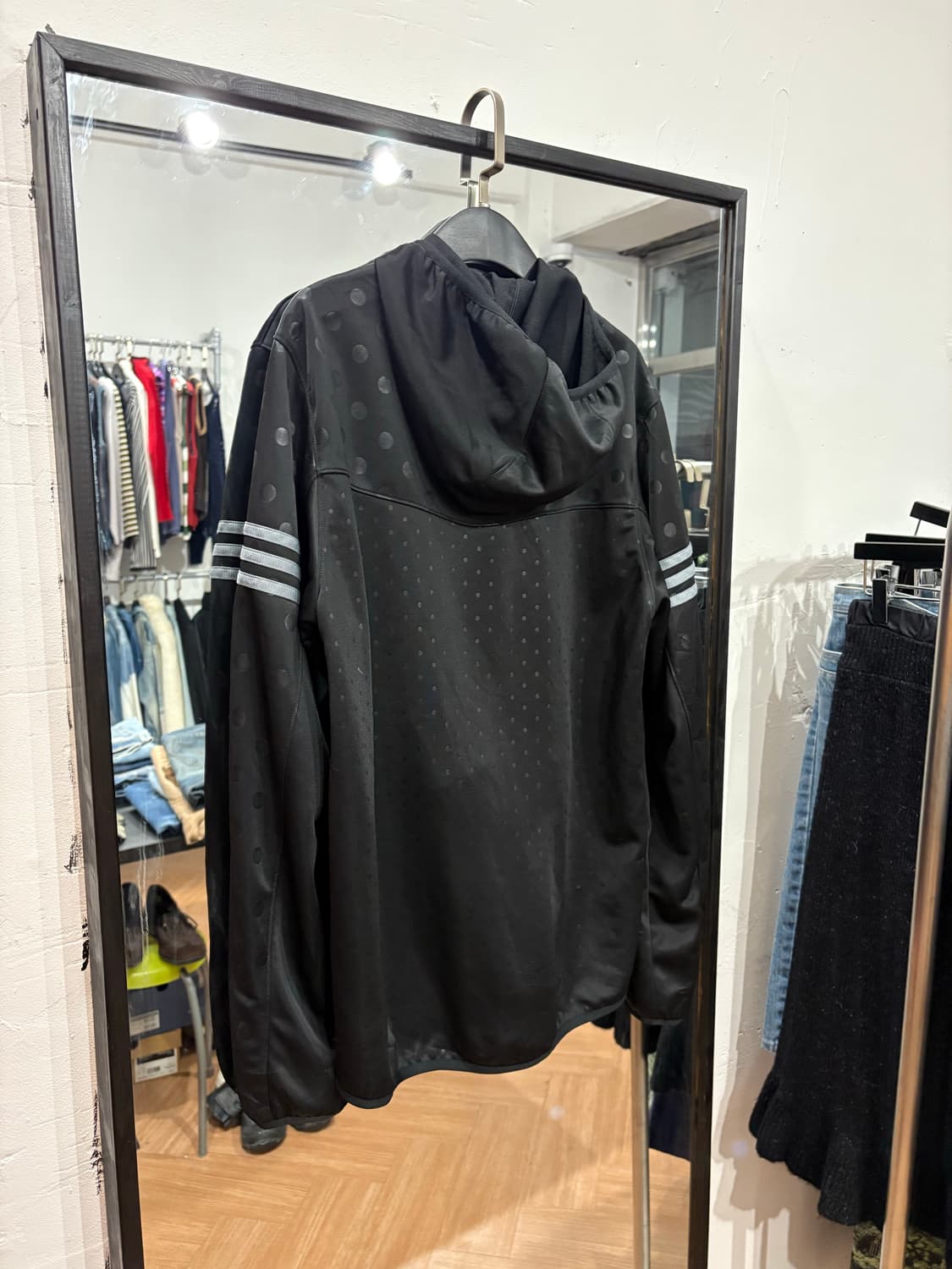 Adidas 도트 후드집업 상품이미지2