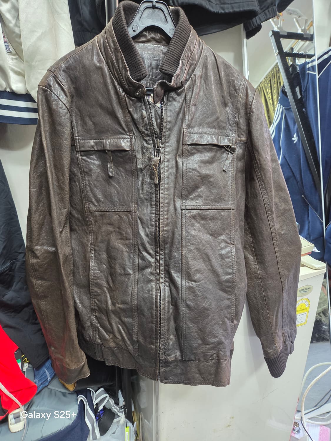 XESS    가죽자켓 상품이미지1