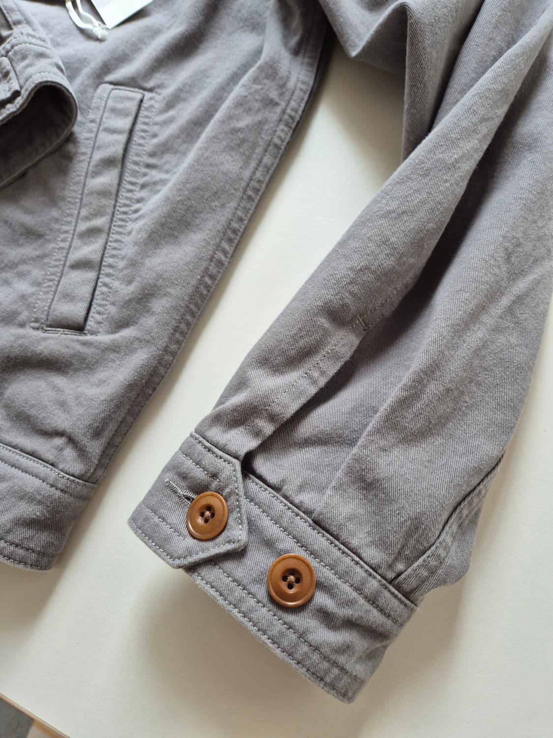 카키스 워시드 스윙 자켓 상품이미지5