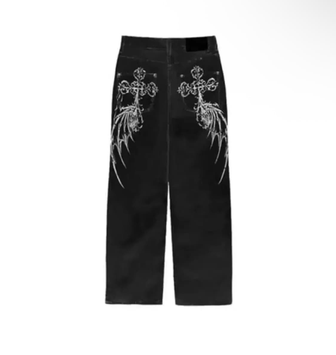 본네 그래픽 팬츠 블랙 bonnae 상품이미지1