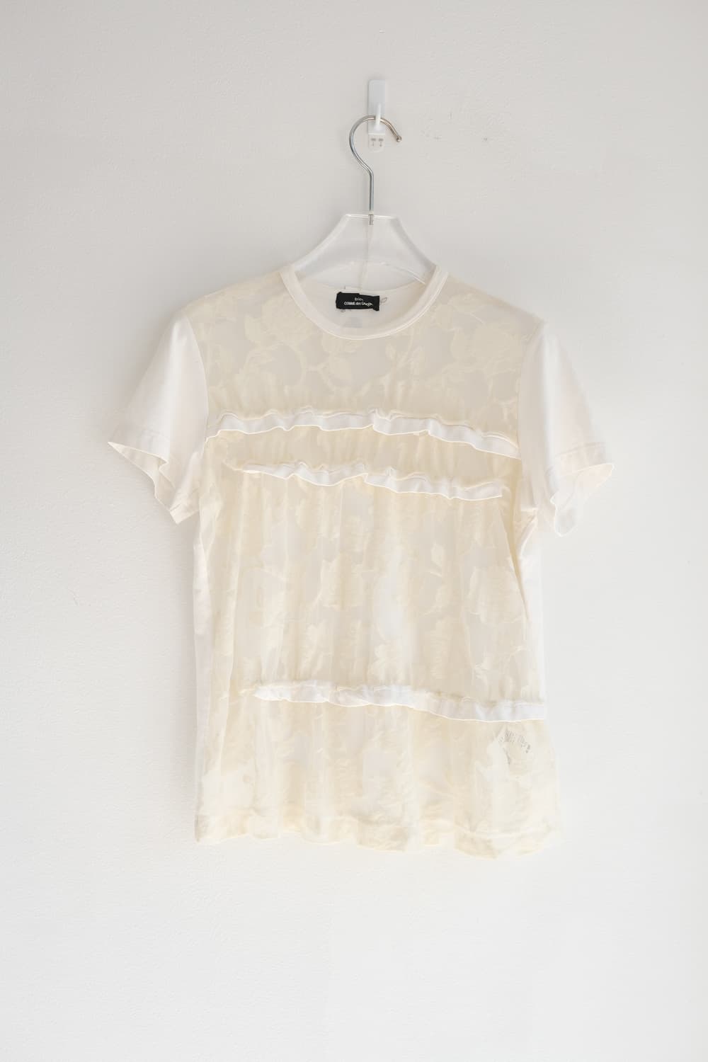 frill lace shirring top 상품이미지2