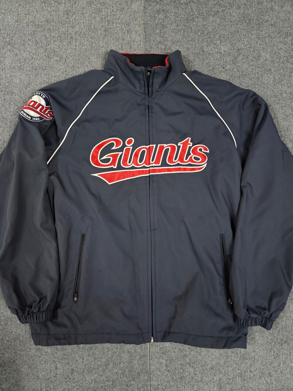 롯데 자이언츠 네이비 춘추용 점퍼L(급처) 상품이미지1