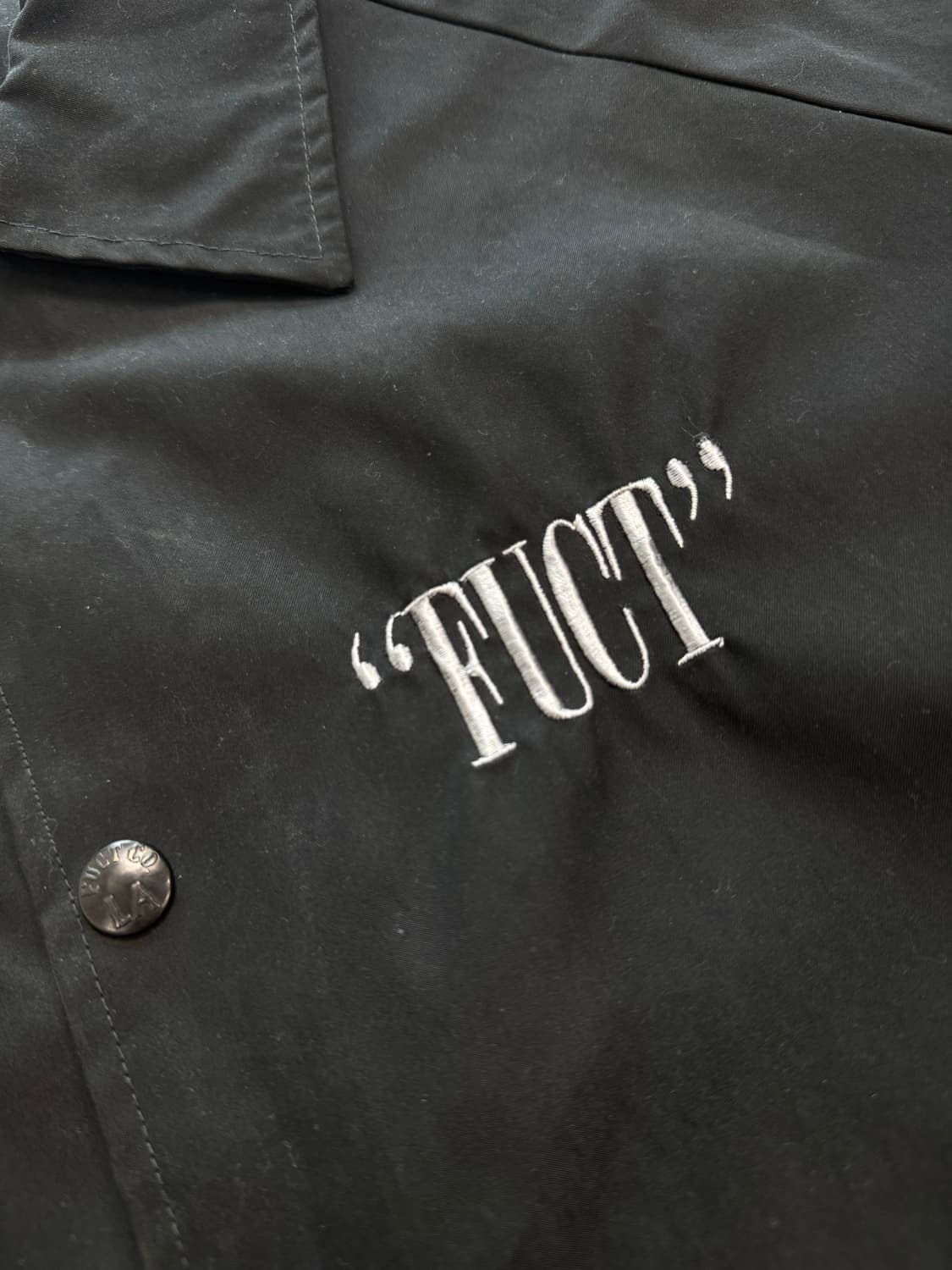 퍽트 FUCT SSDD "FUCT" 자수 코치 자켓 (XL) 상품이미지4