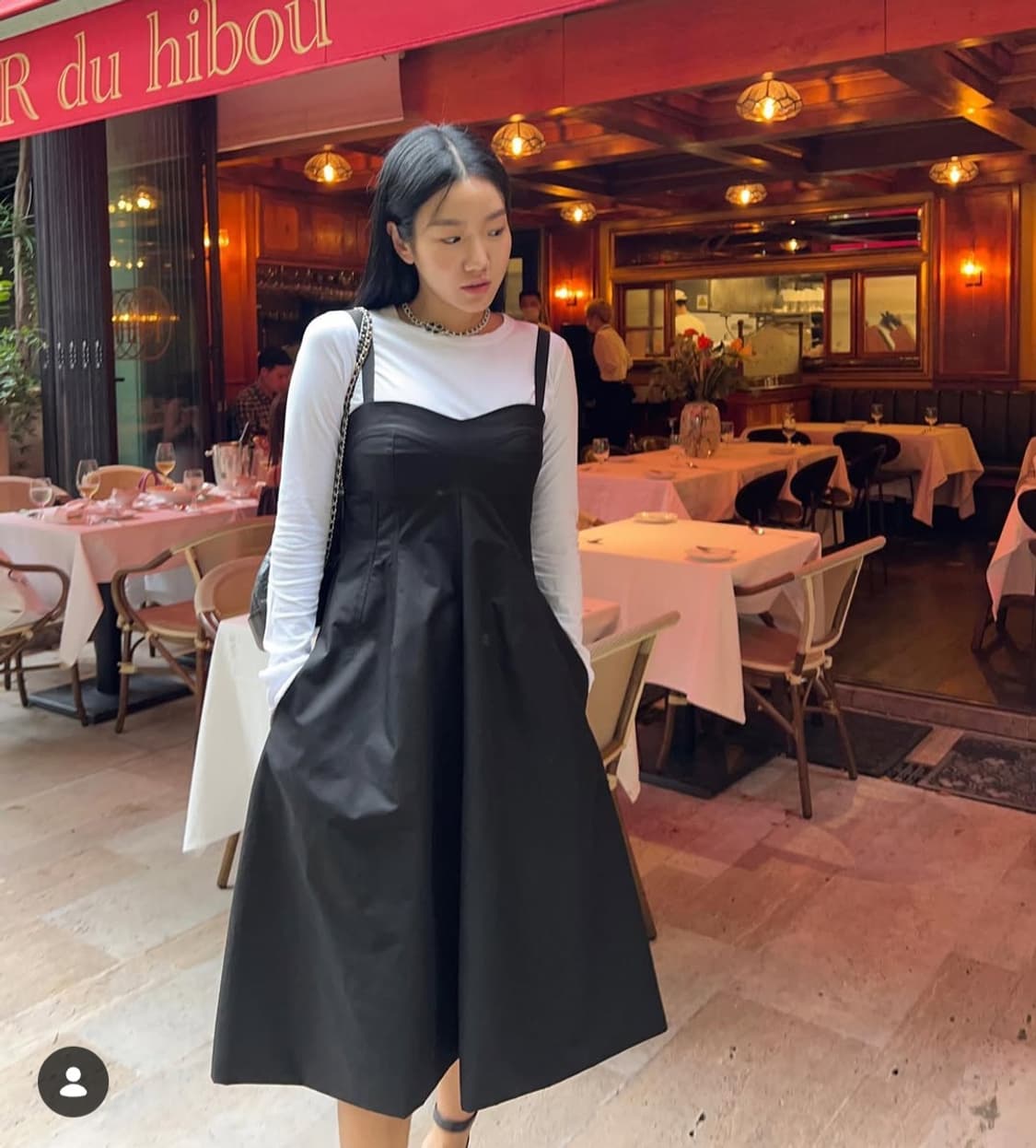 엠엠엠 mmm 매니모어몽 우아한드레스 원피스 블랙 상품이미지3