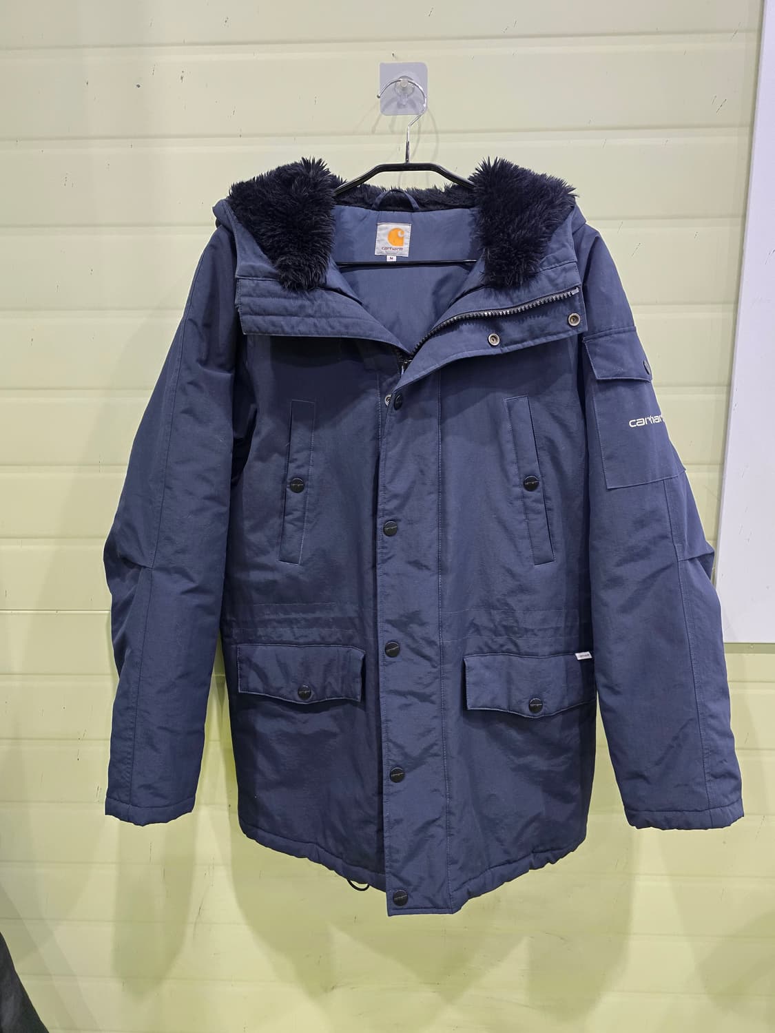 칼하트 앵커리지 파카 네이비 상품이미지1