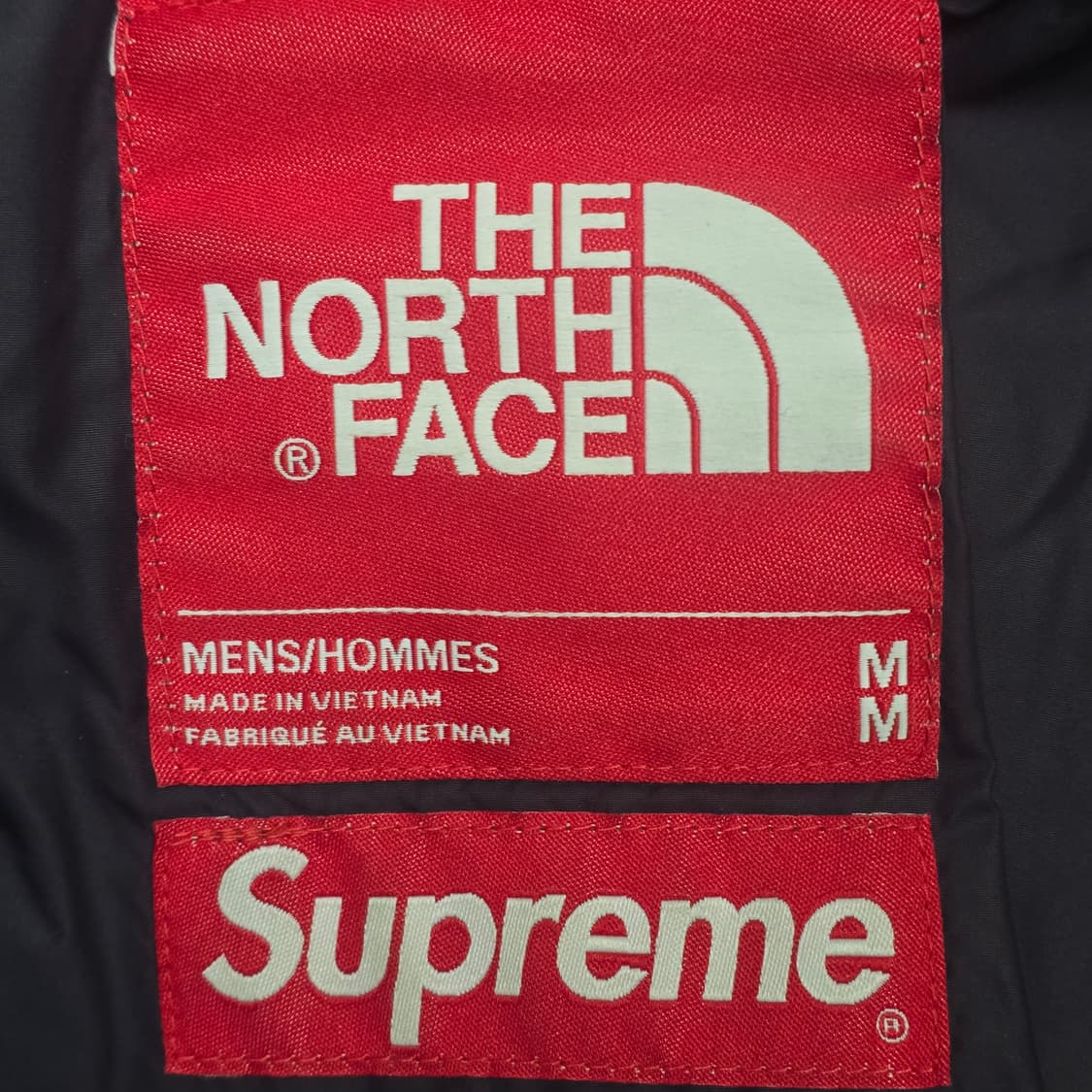 슈프림 노스페이스 슈노 스웨이드 눕시 패딩 자켓 M사이즈 상품이미지5