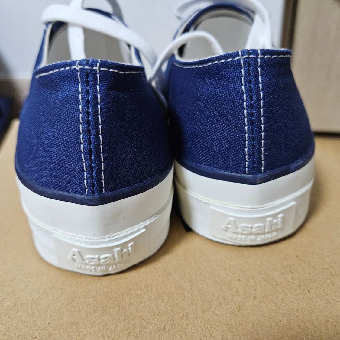 아사히 덱슈즈 네이비 240 상품이미지3