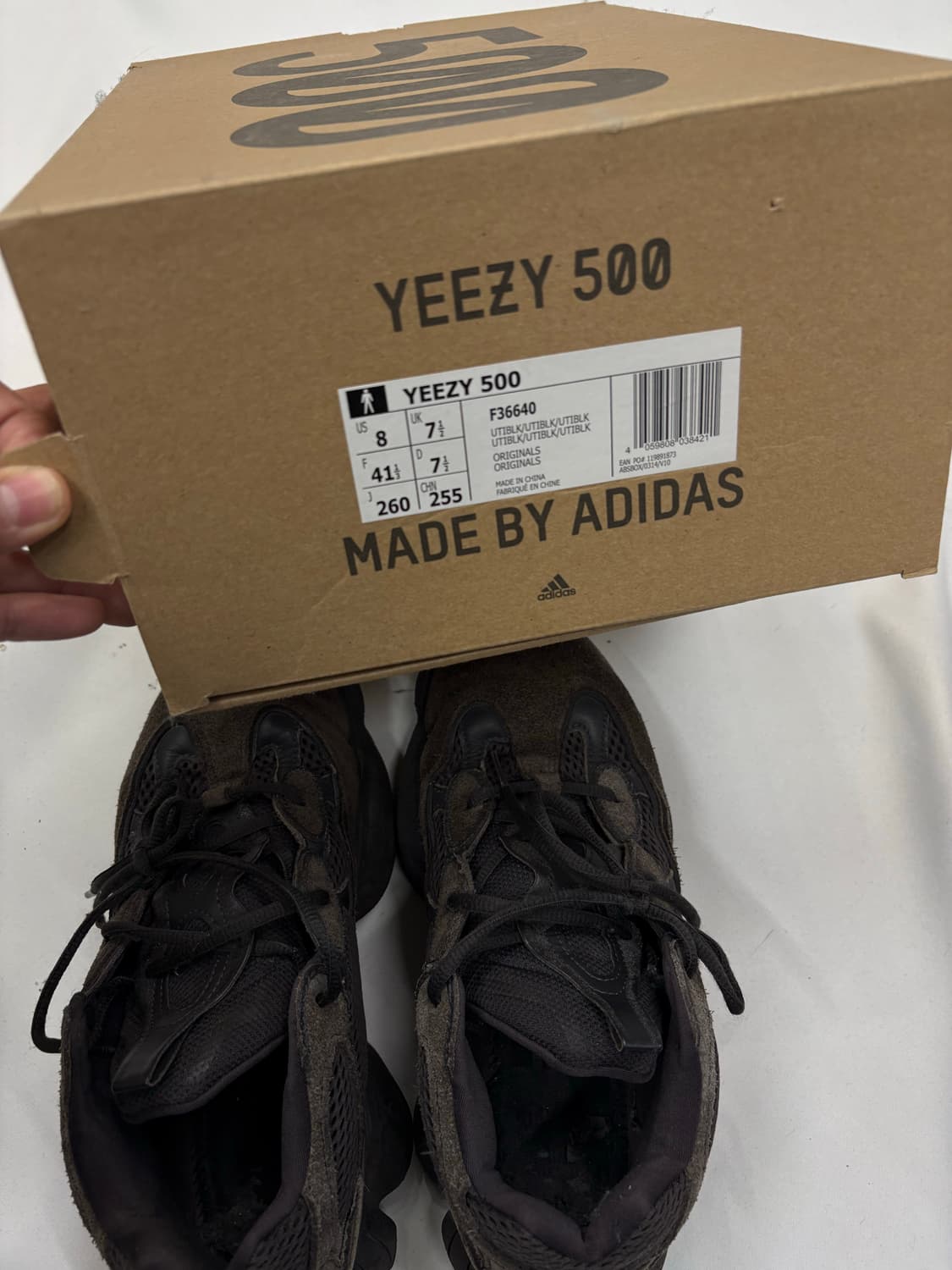 yeezy 아디다스 이지부스트 유틸리티블랙 500 스니커즈 운동화 상품이미지8