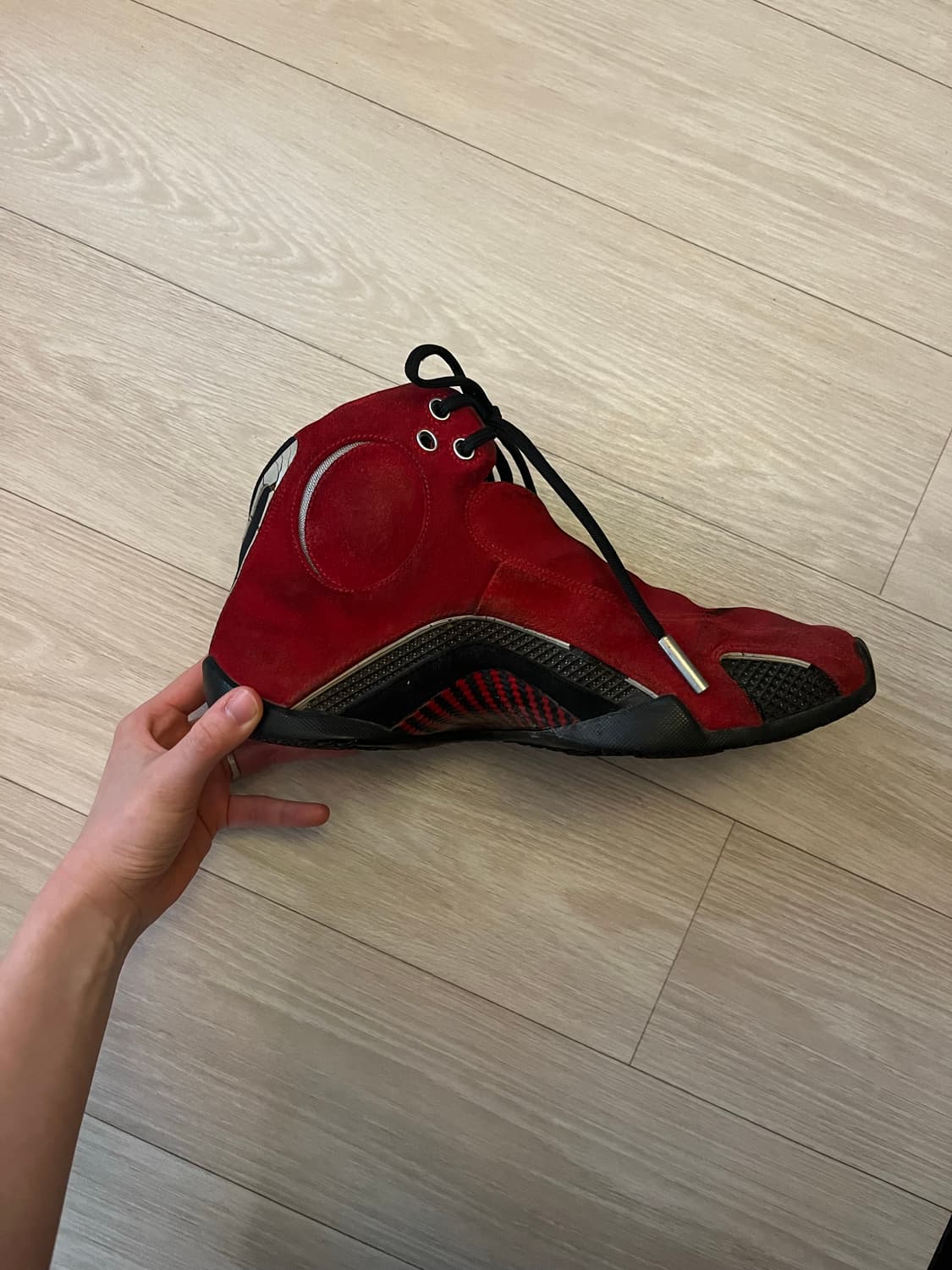 에어조던 21 OG 레드 스웨이드 250 상품이미지1