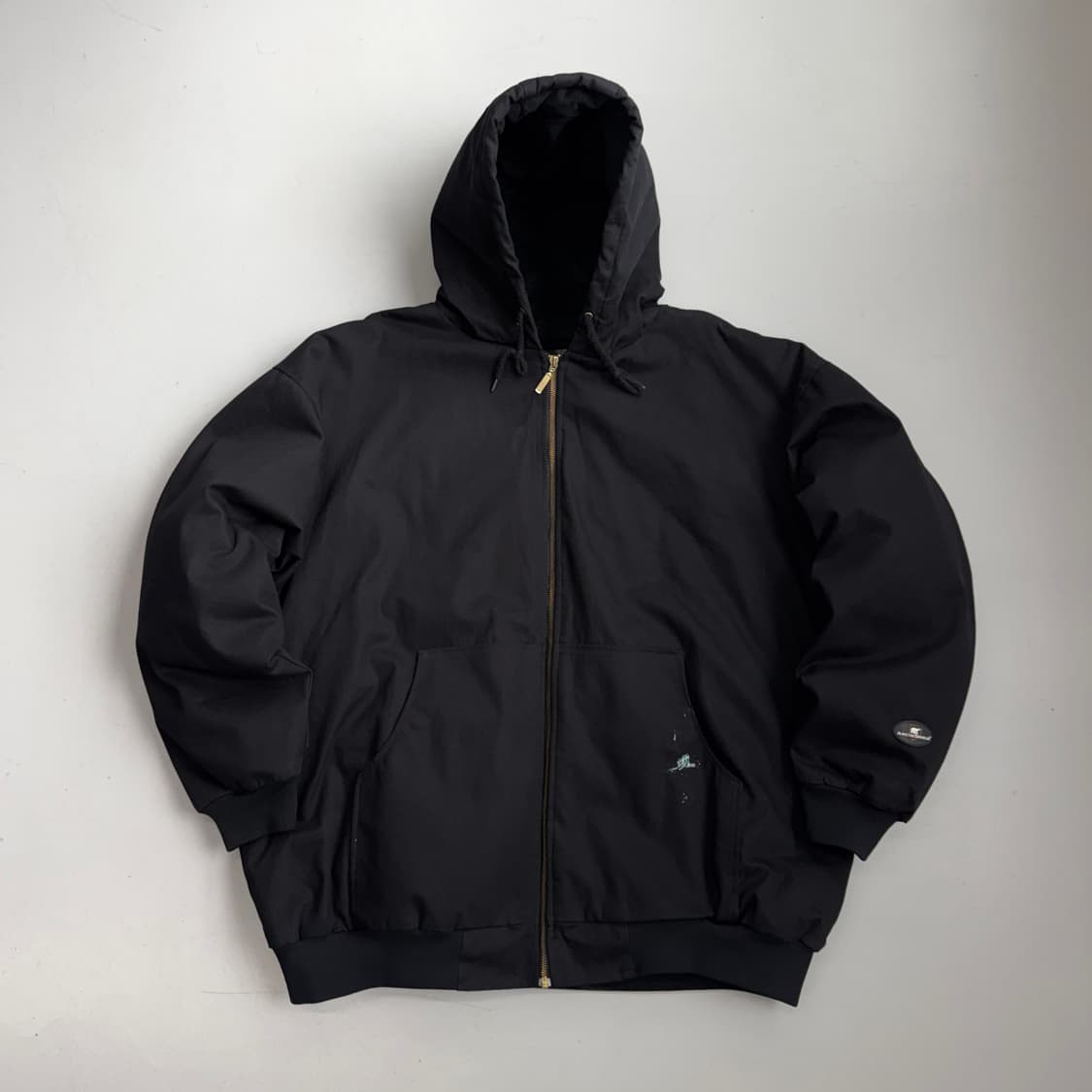 칼하트맛 덕액티브 후드 워크자켓 블랙 상품이미지2