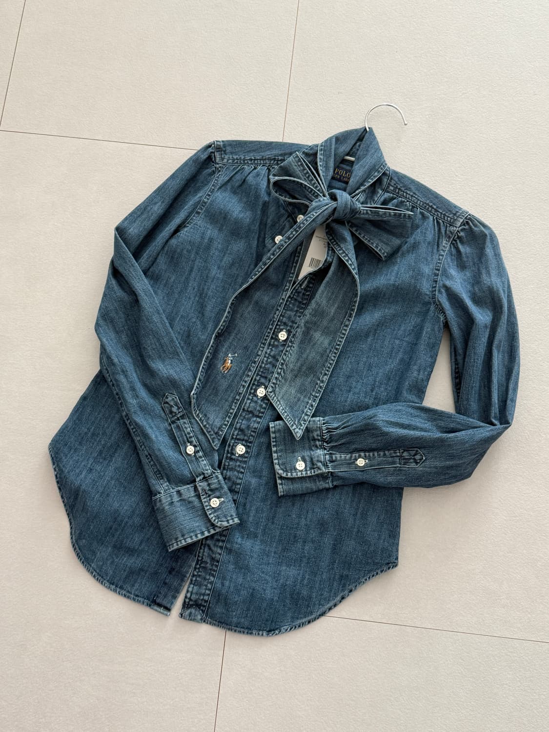 랄프로렌 리본 청셔츠 상품이미지2