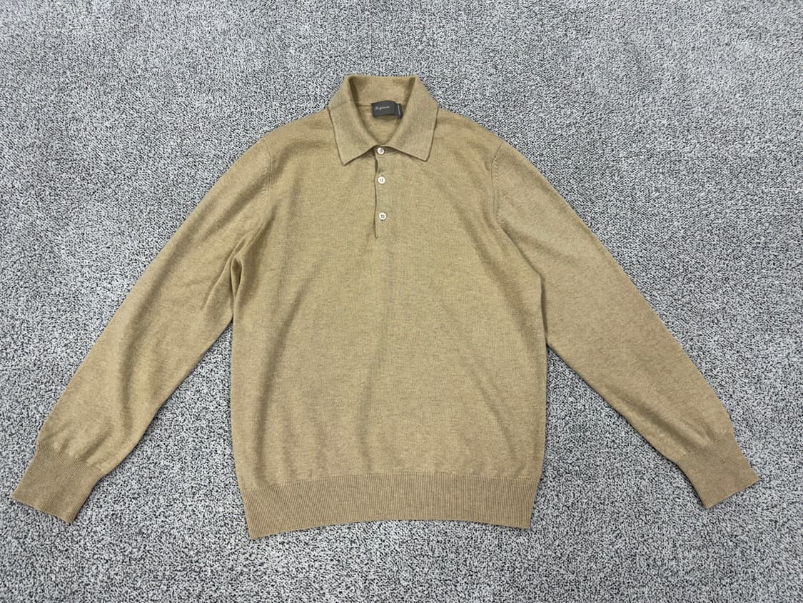 벨그라비아 이태리 케시미어 카라니트 상품이미지1