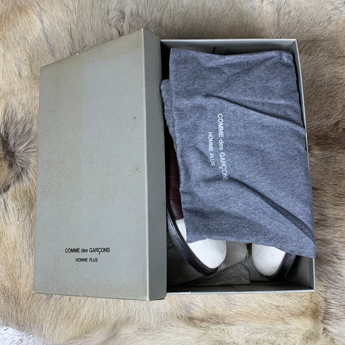 꼼데가르송 옴므 플러스 02AW 레더 슈즈 상품이미지9