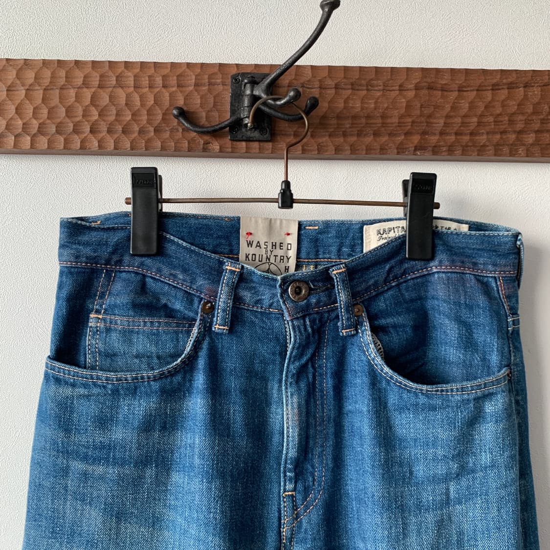 14oz 오카벨보 5p 플레어 데님 상품이미지3