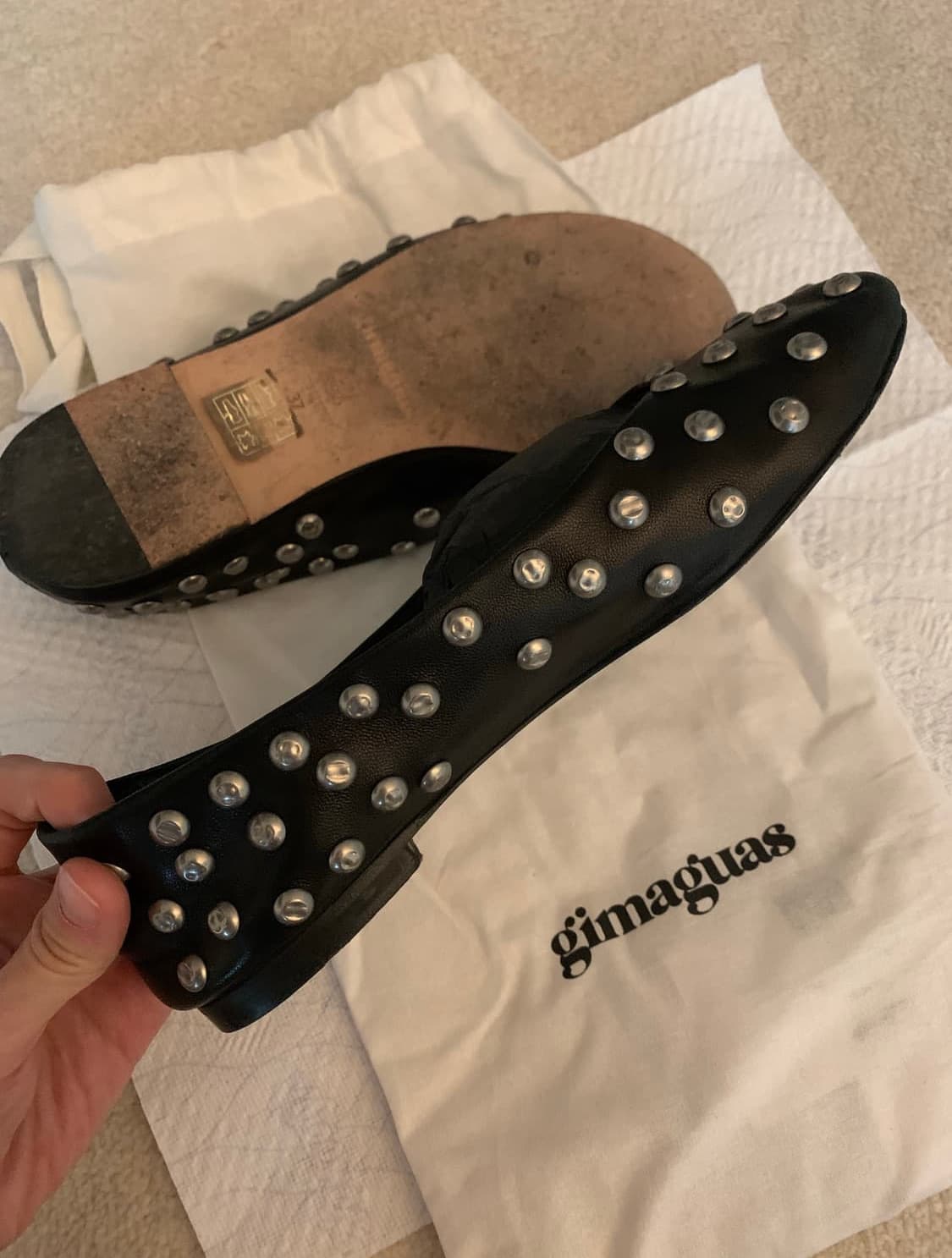 [37]기마구아스 발레리나 스터드 플랫슈즈 상품이미지6