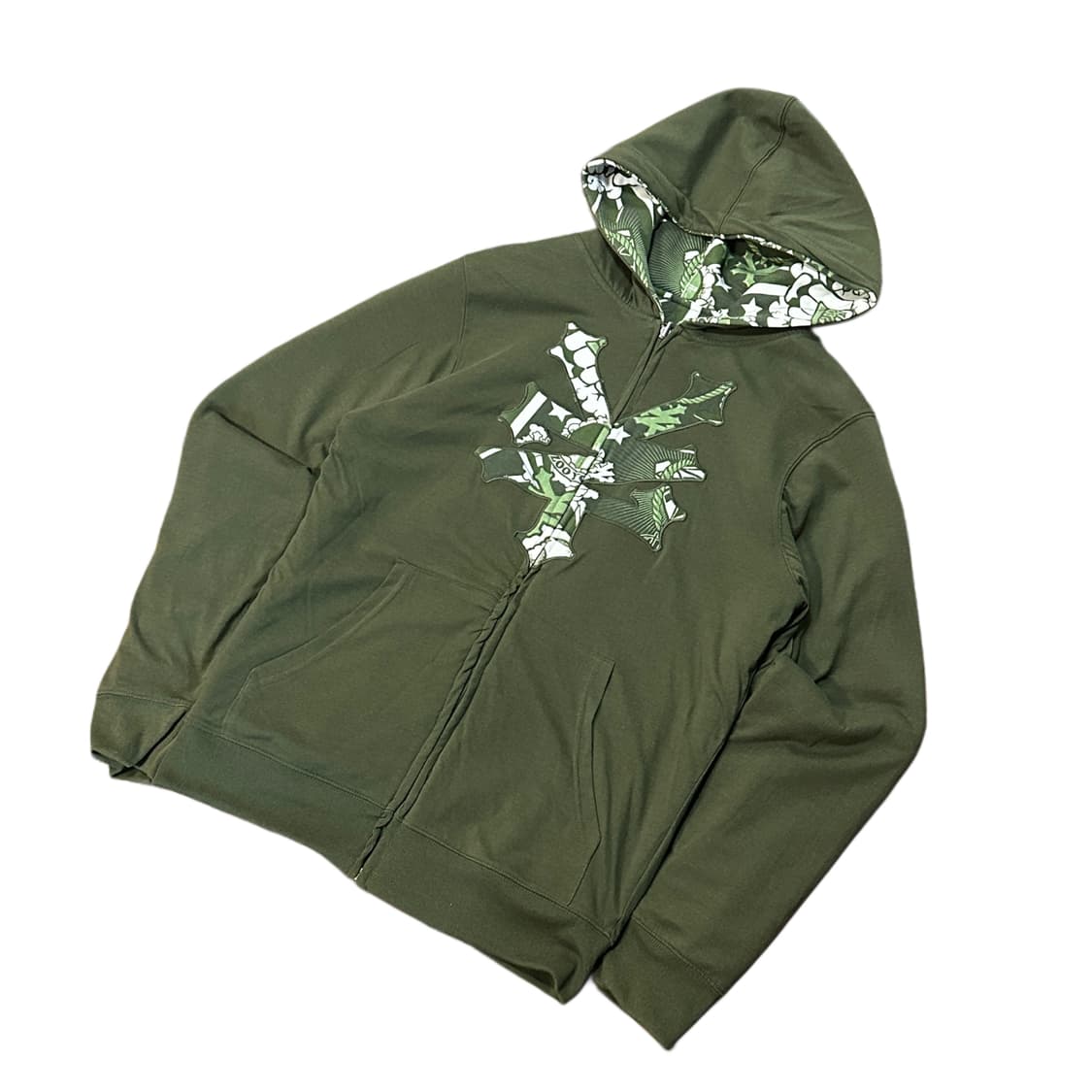 Zoo York 쥬욕 리버시블 후드집업 (S-M) 상품이미지1