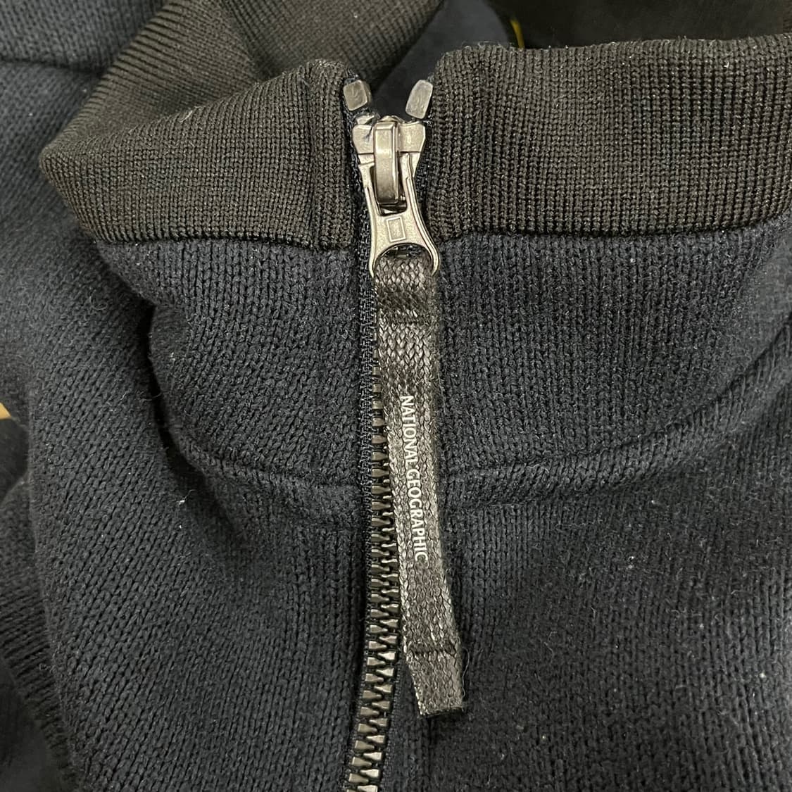 [정품/XL] 내셔널지오그래픽 풀집업 자켓 블랙 b15 상품이미지7