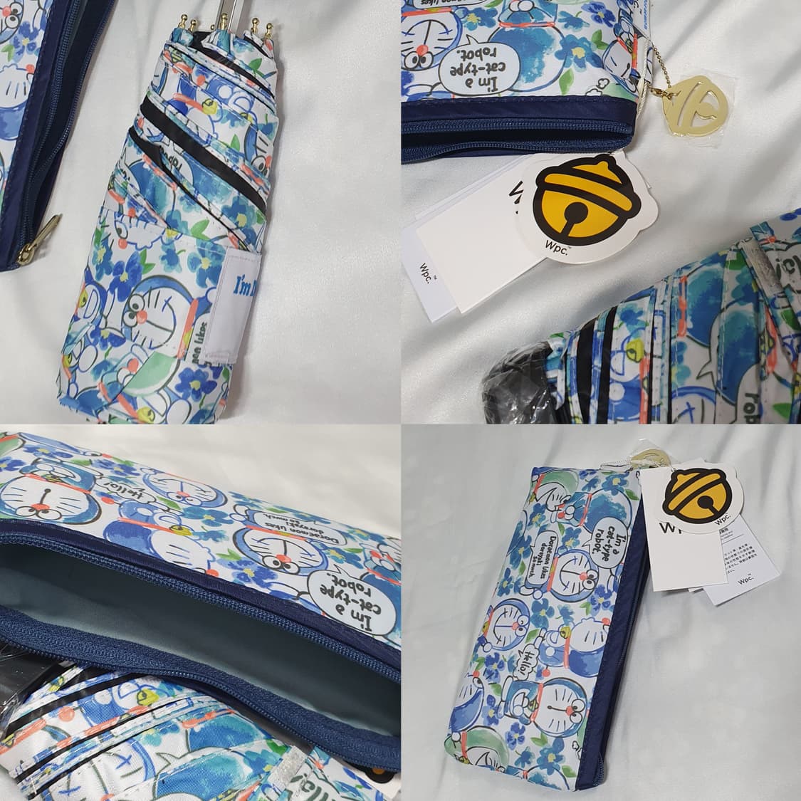 블루 wpc 도라에몽 자외선차단 양산 양우산 팔아요~ 상품이미지7