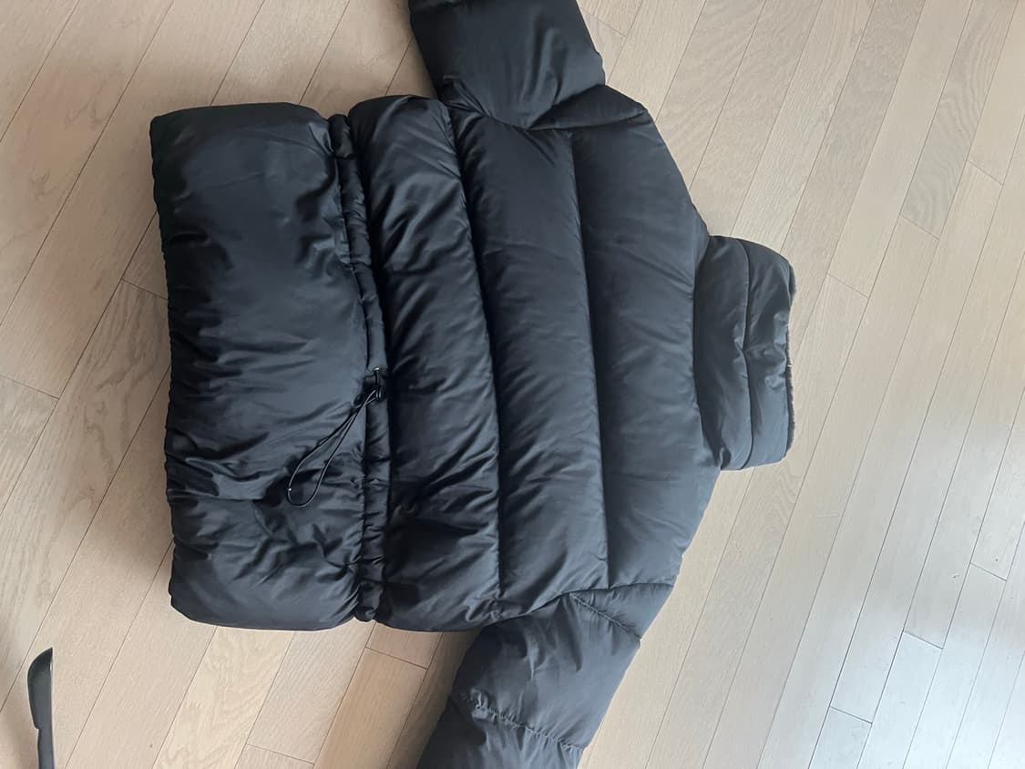 게스 블랙 패딩 점퍼 상품이미지4