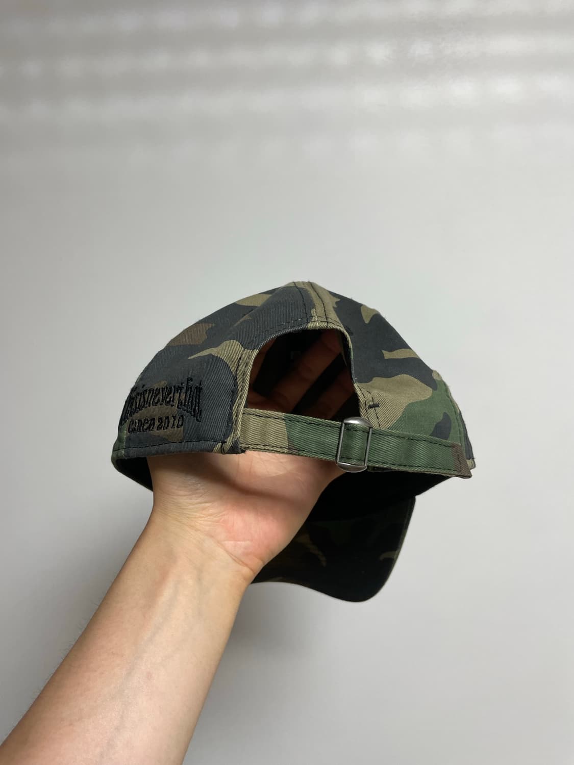 디스이즈네버댓X뉴에라 카모 볼캡 상품이미지3