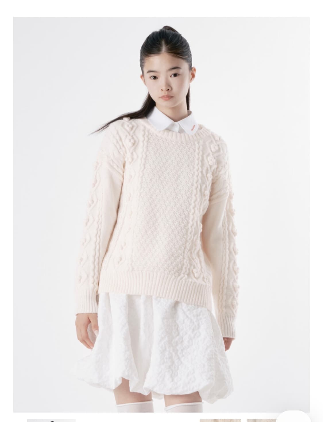 wsc archive Soft popo knit 002 상품이미지1