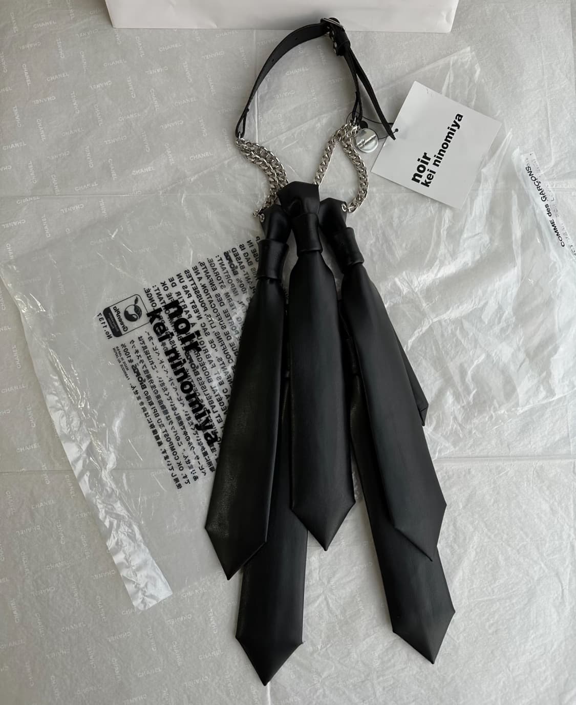 CDG NOIR 24AW 타이 새상품 상품이미지7