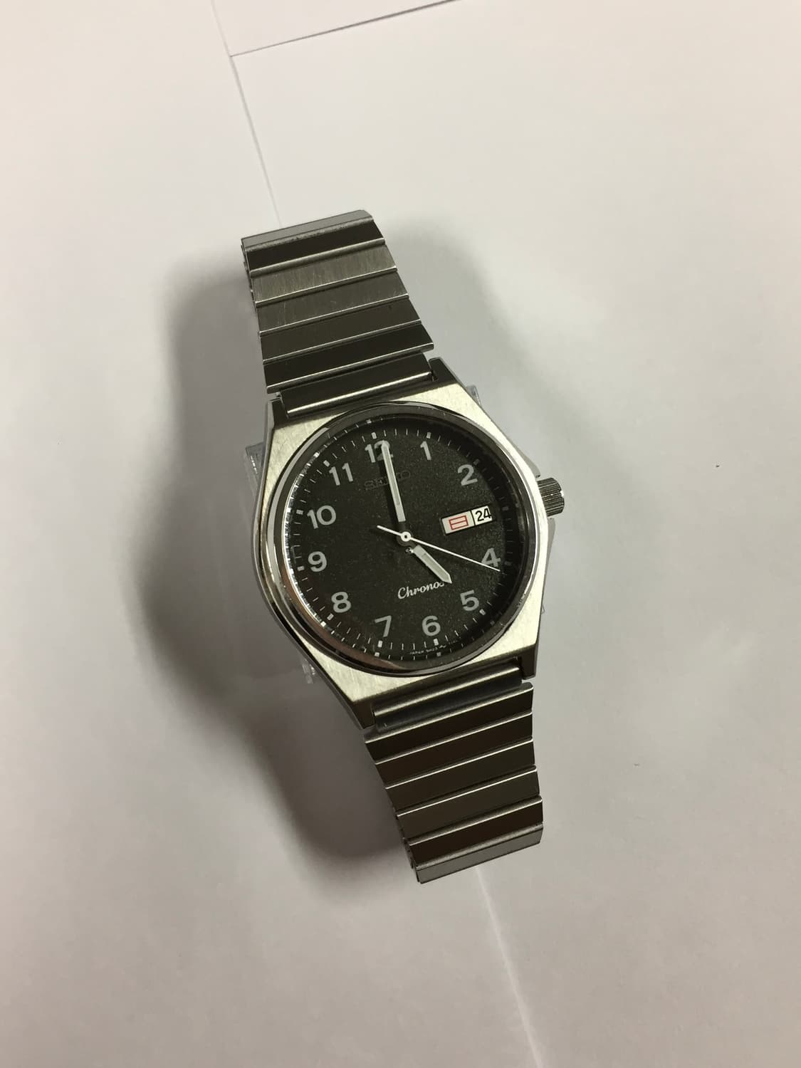 80s seiko chronos arabic quatz day-date 상품이미지1