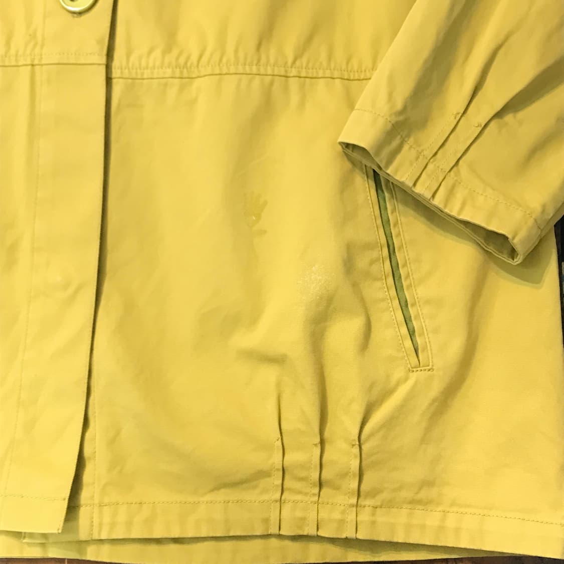 Japan vtg 일본 빈티지 베이지 후드 마운틴 자켓 여성 55 사이즈 상품이미지4