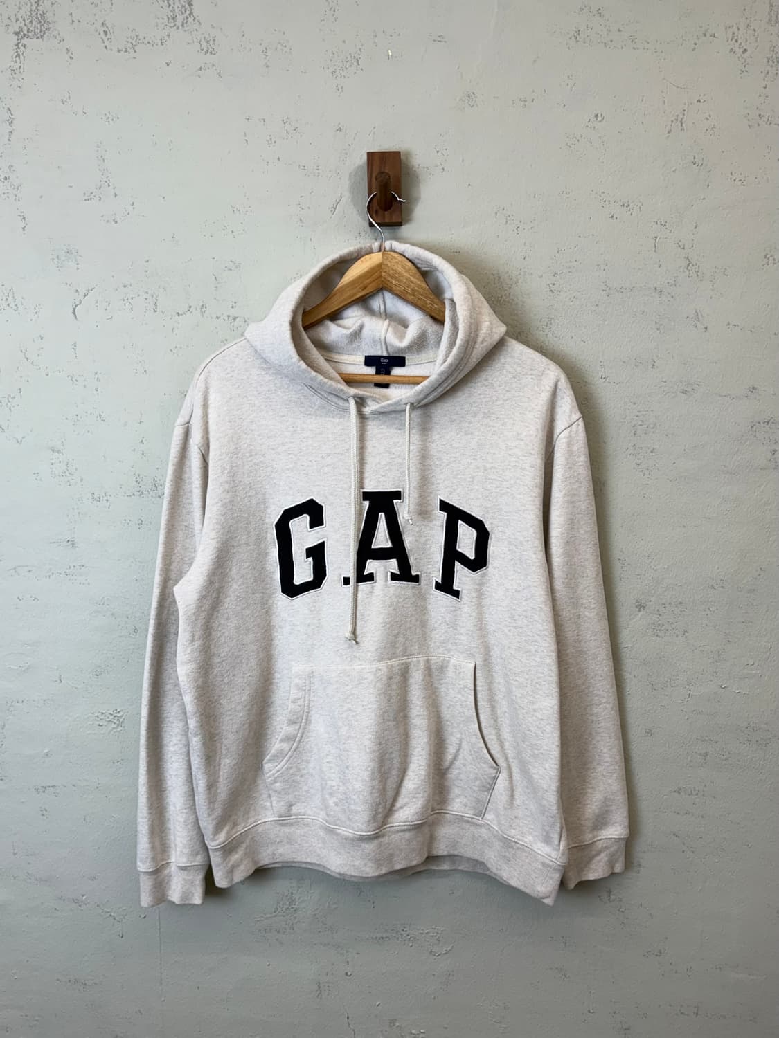 GAP 갭 아이보리 로고 후드티 상품이미지1