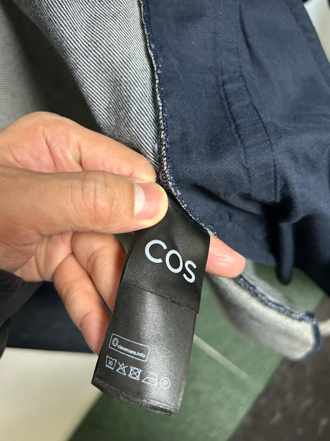 코스 COS 데님 셔츠 원피스 EUR 34 (국내 44-55 추천) 상품이미지7