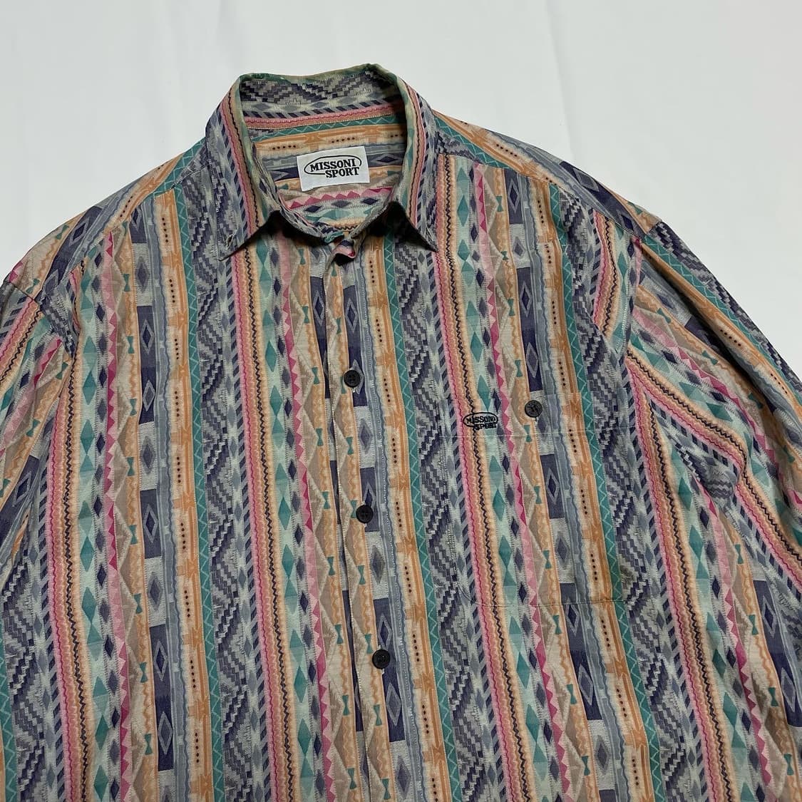 미쏘니 패턴 셔츠 상품이미지2