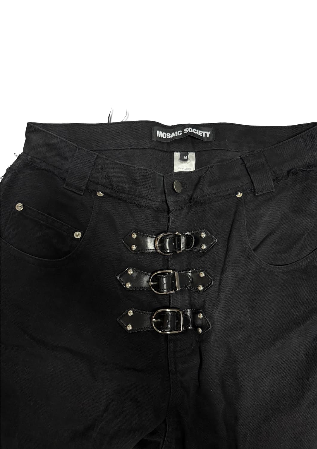 모자이크 소사이어티 INSIDE OUT BUCKLE PANTS M 상품이미지3