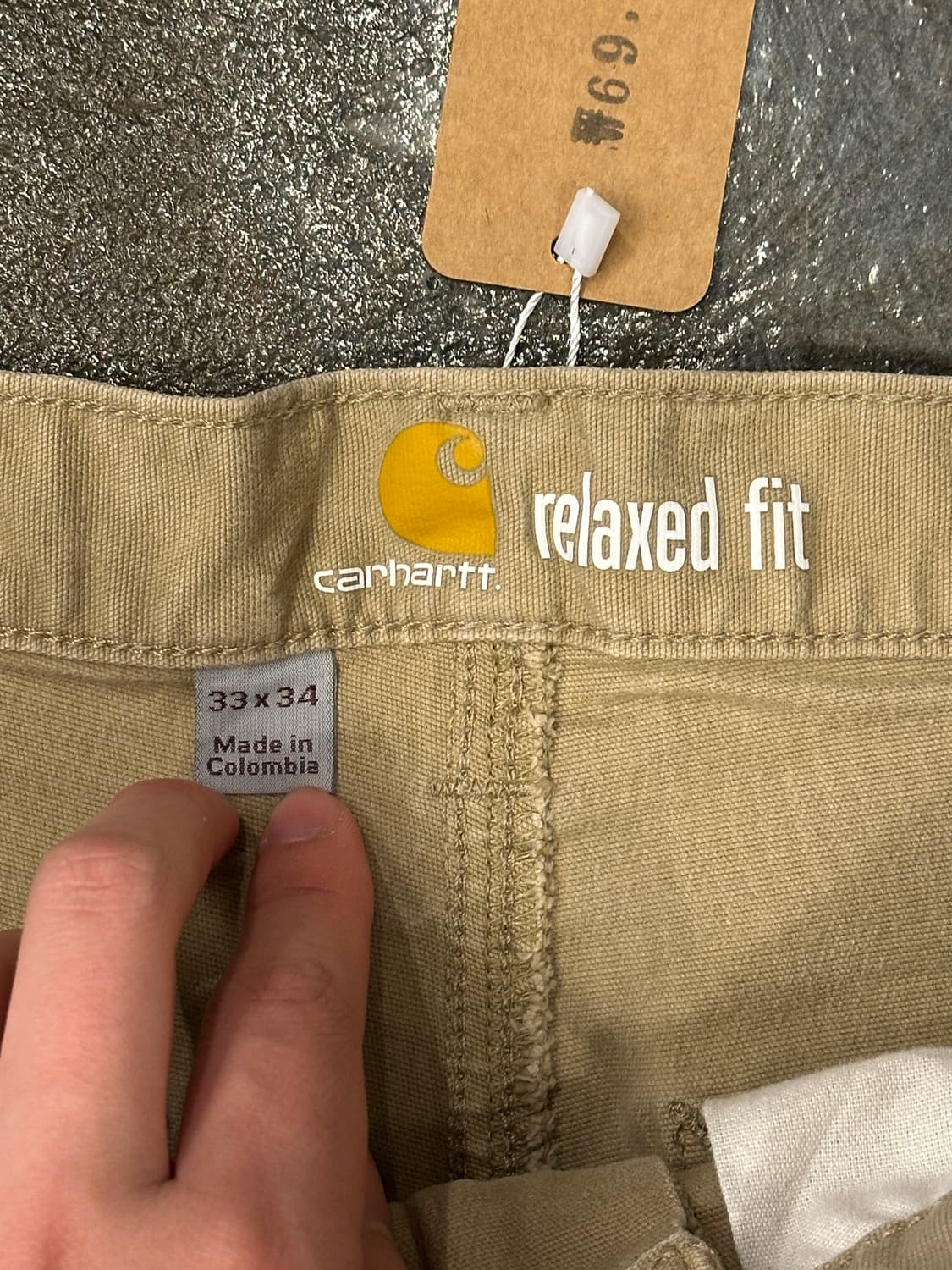 Carhartt 칼하트 릴렉스핏 워크팬츠 33x34 상품이미지3