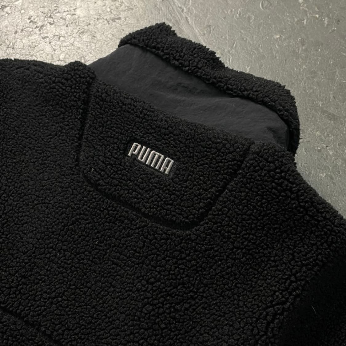 105 푸마 리버시블 누빔 후리스 자켓  상품이미지5