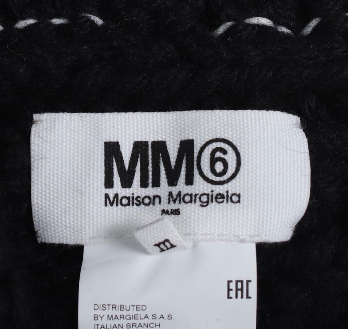 마르지엘라 MM6 로고 패치 니트 상품이미지5