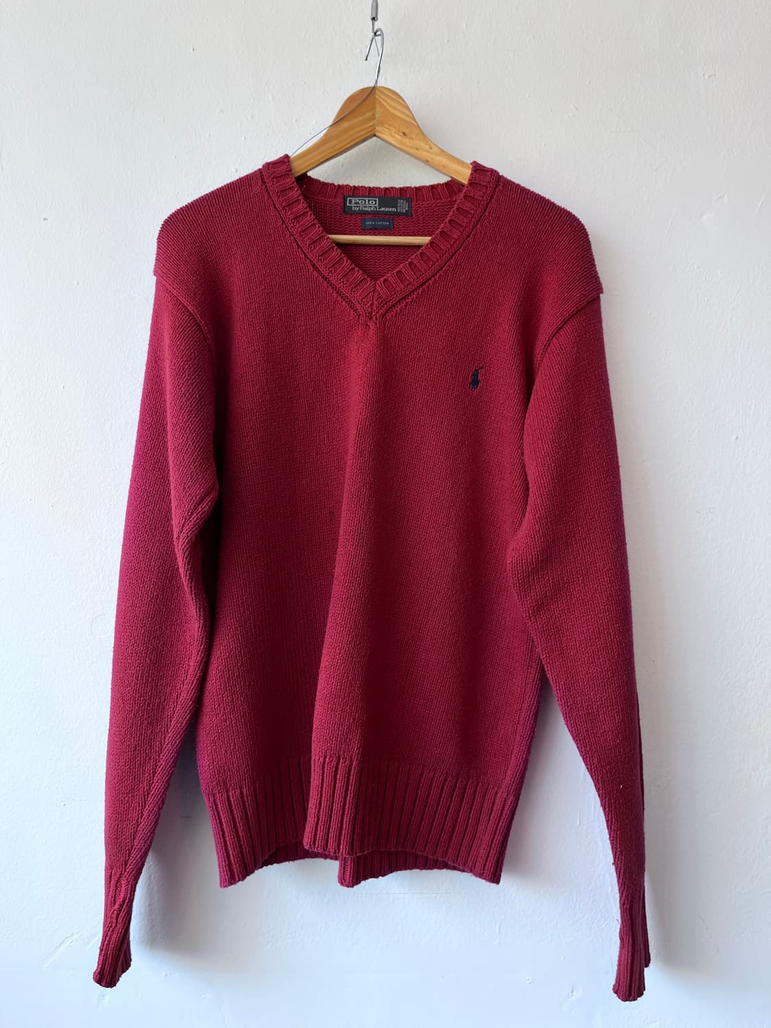 폴로바이랄프로렌 남성 브이넥코튼니트 상품이미지3