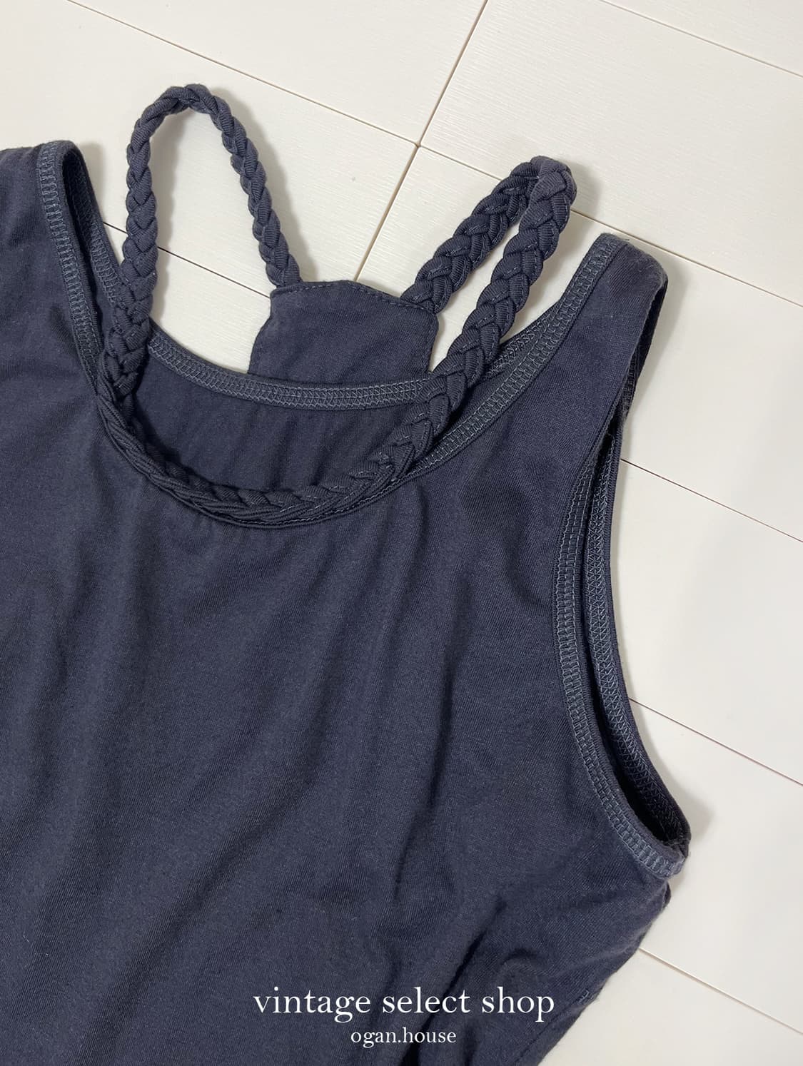 vintage rope tank top 상품이미지3