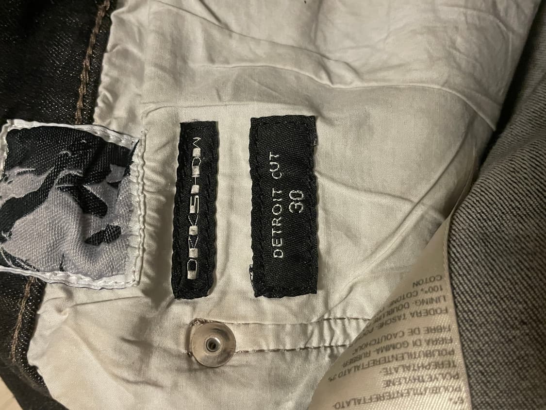 릭오웬스 20fw 디트로이트컷 데님 상품이미지4