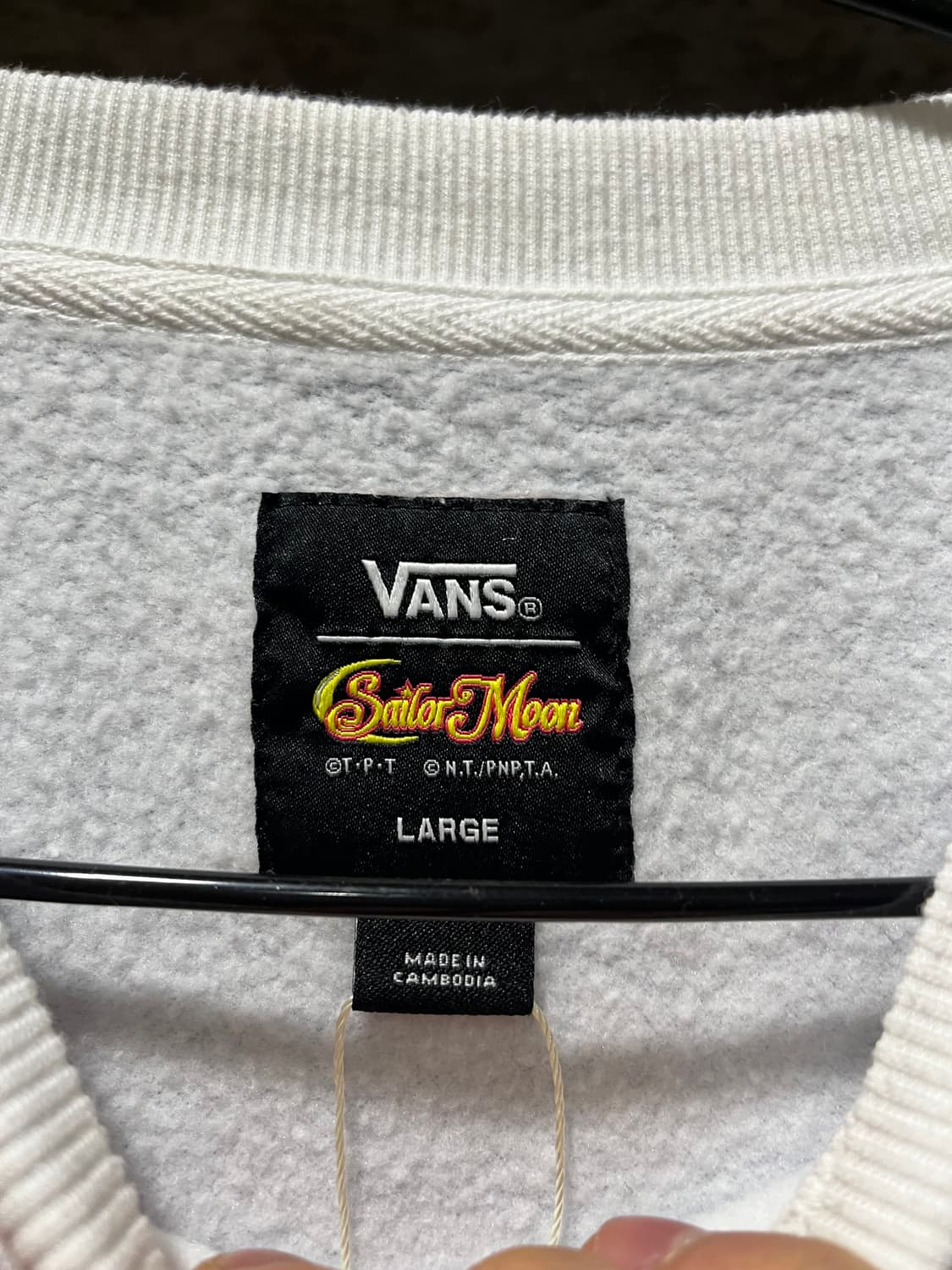 Vans 반스 X 세일러문 BFF 크루 플리스 스웻셔츠 상품이미지5