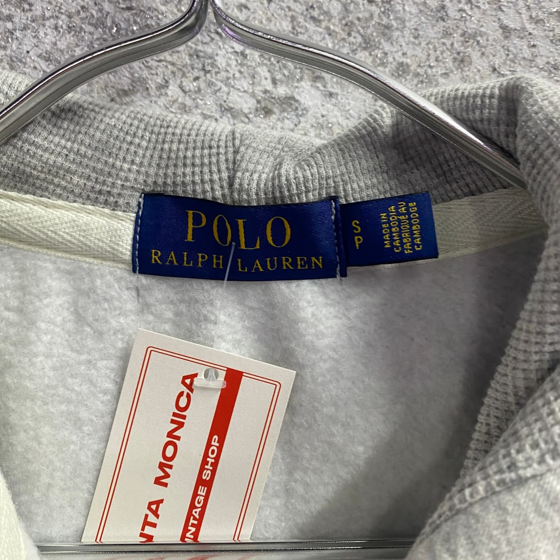 폴로 신형 그레이 미니멀 후드 집업 B3207 상품이미지4