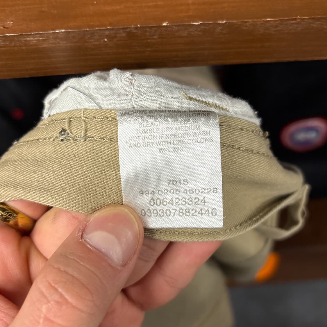 00s 리바이스 블랭크R탭 루즈 스트레이트 카고 하프팬츠 N1113   상품이미지10