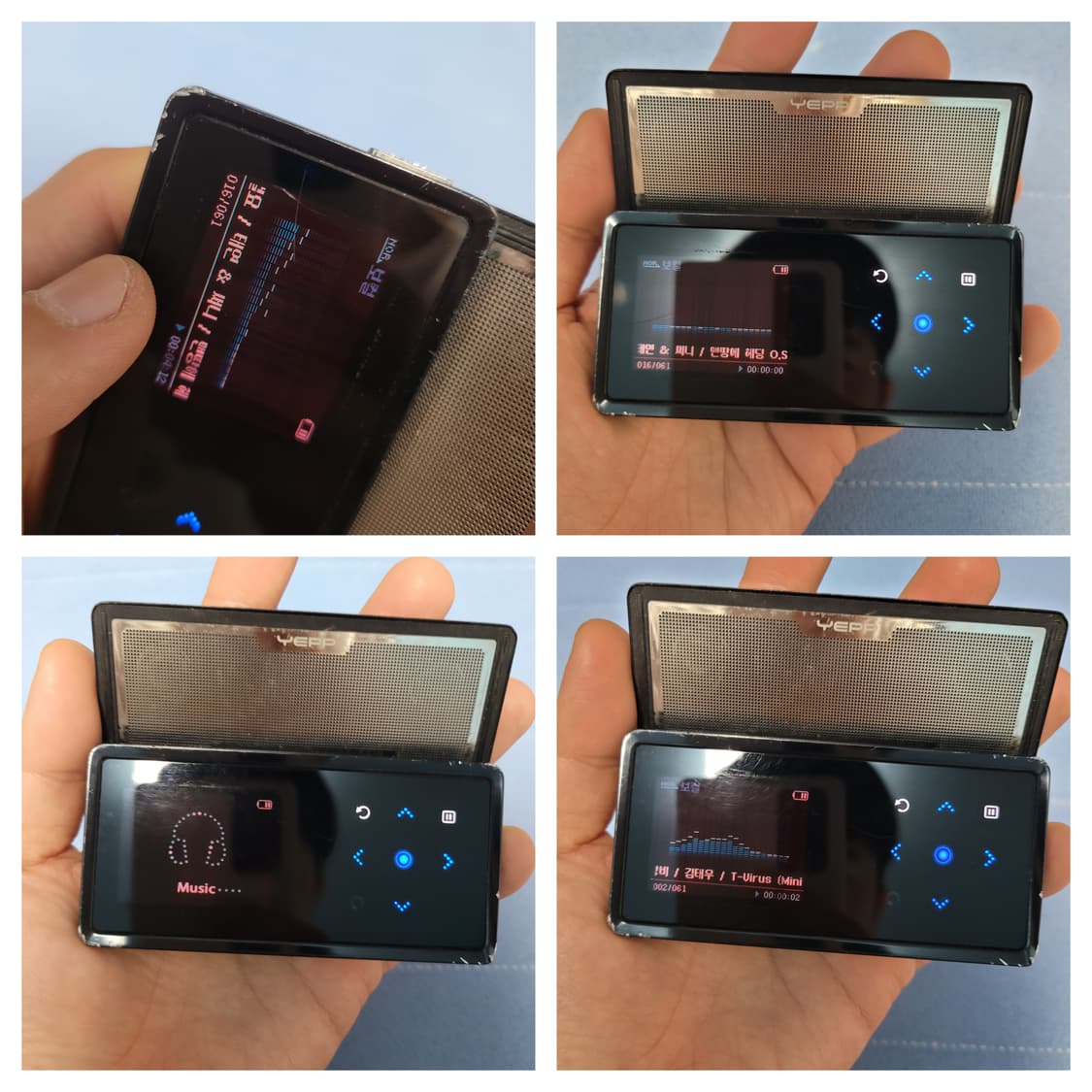 삼성 옙 YP-K5 2기가 MP3 플레이어 고장품 상품이미지5